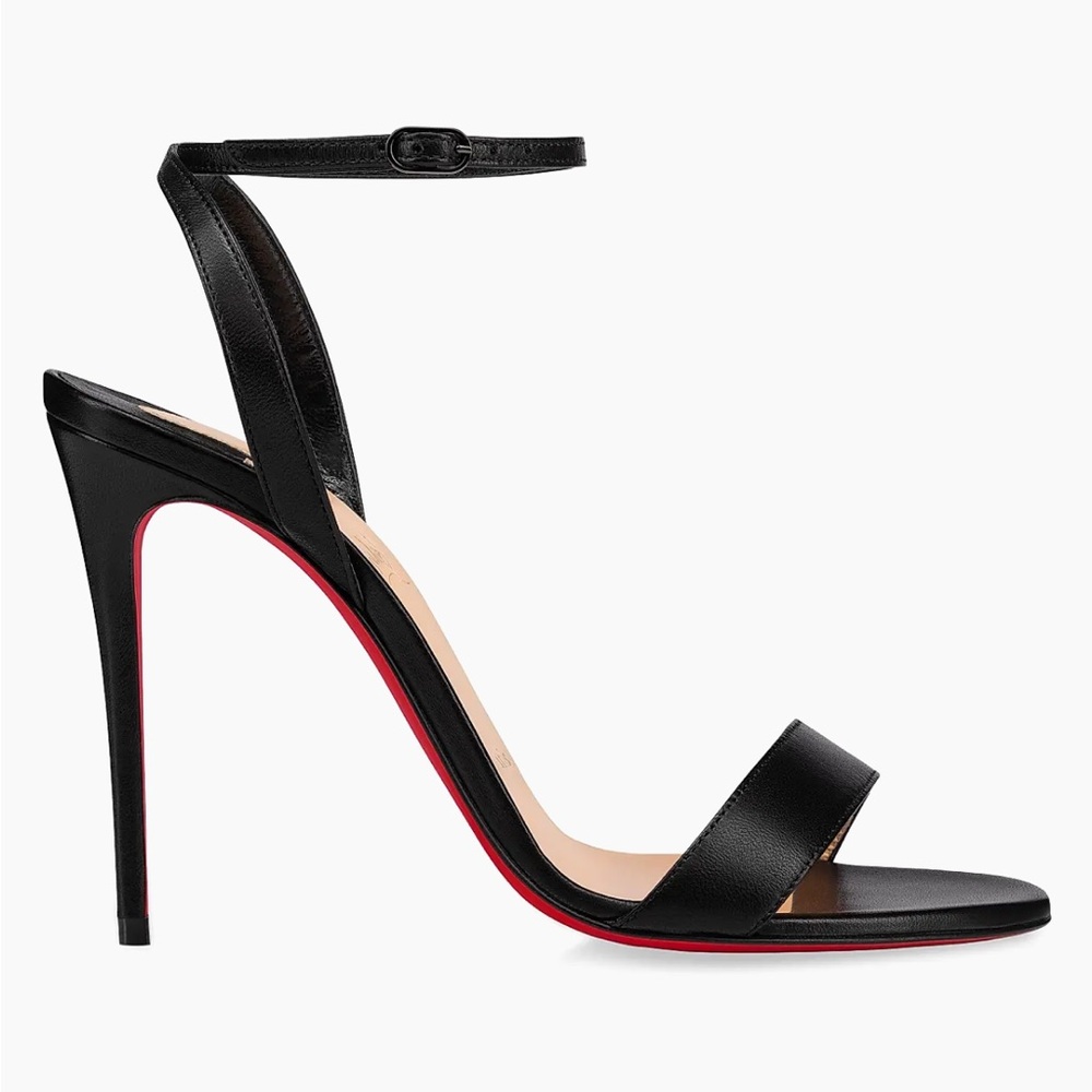 Christian Louboutin
Loubi Queen 120MM Leather Sandals.